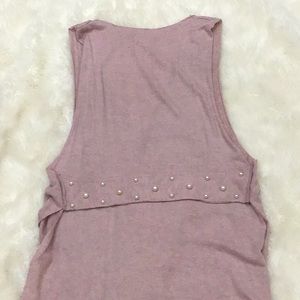 Tank top cardigan